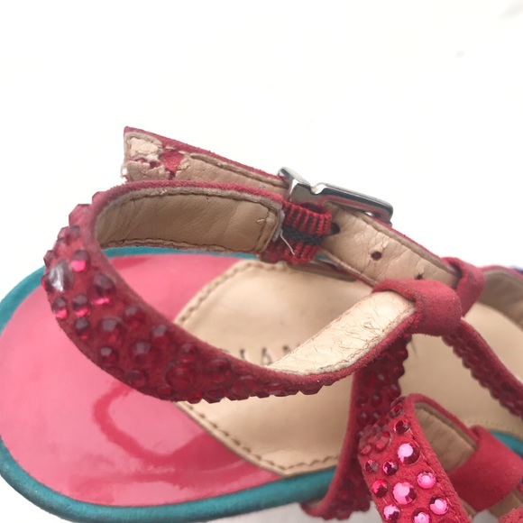 gianni bini rhinestone heels